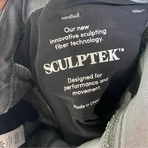 Athleta | Sculptek Gray Wash Skinny Jean Size 4 - Picture 6 of 6